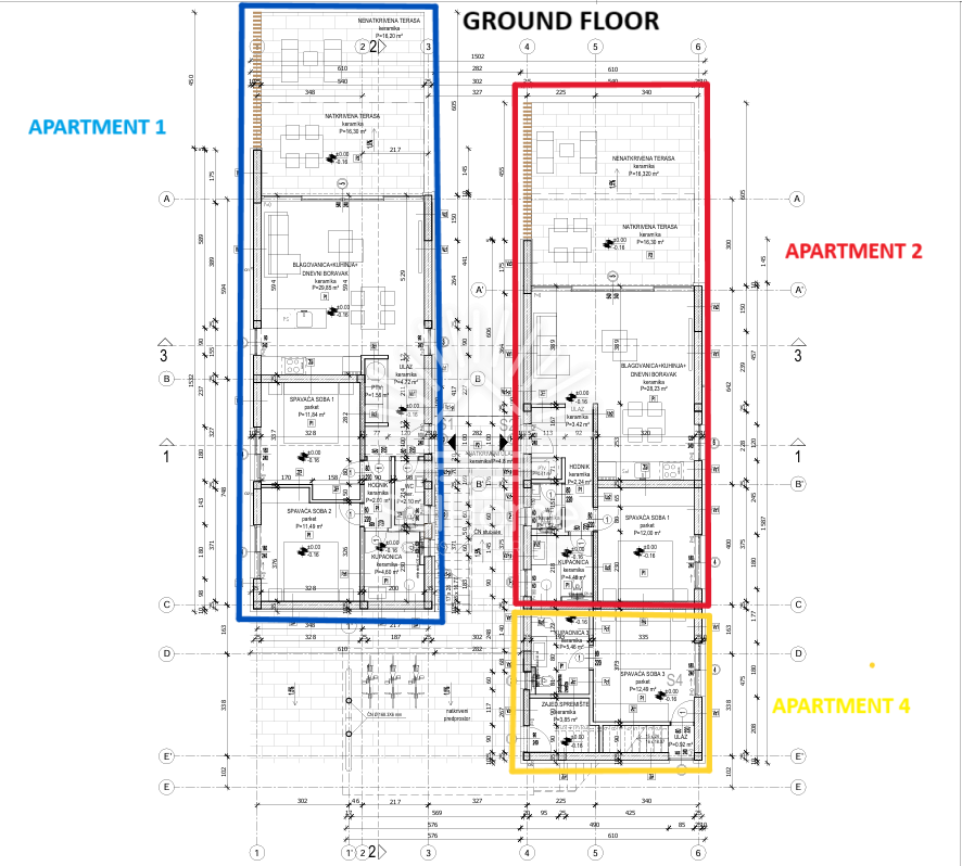 Apartma Ugljan, Preko, 100m2