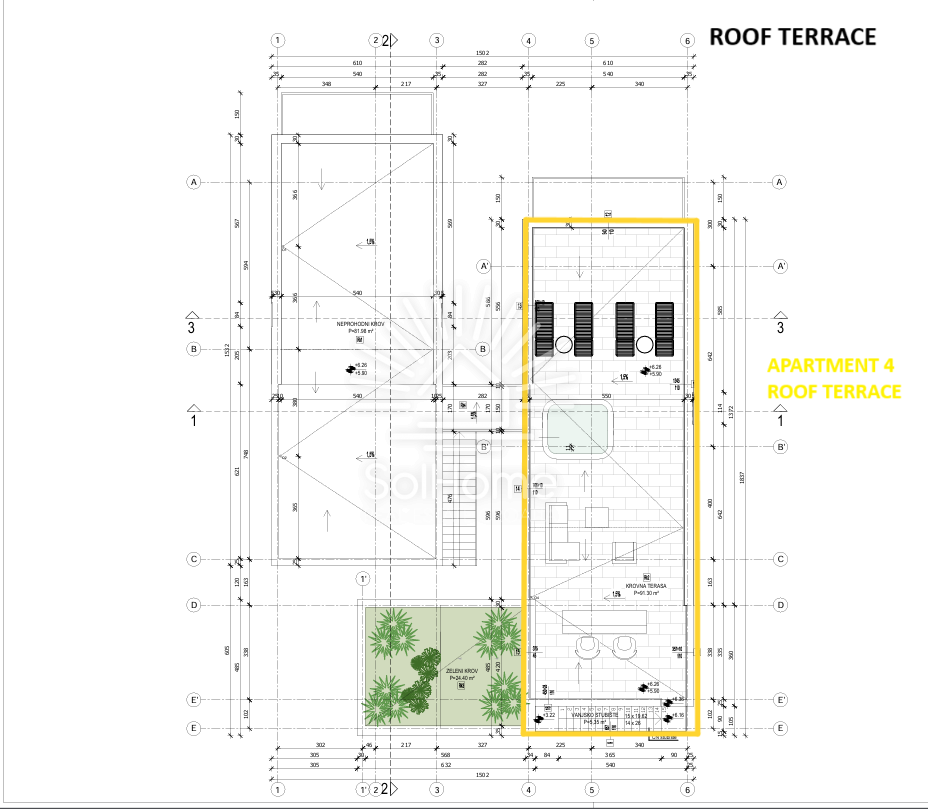 Apartma Ugljan, Preko, 100m2