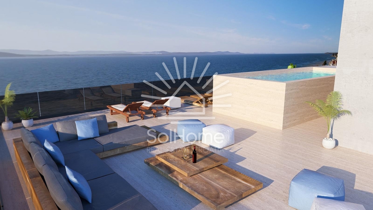 Razkošna stanovanja v Diklu ob morju - Zadar