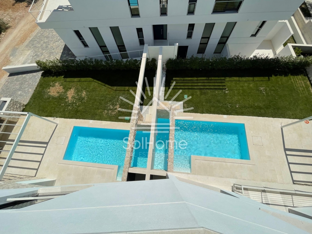 Razkošni apartmaji - 1. vrsta do morja