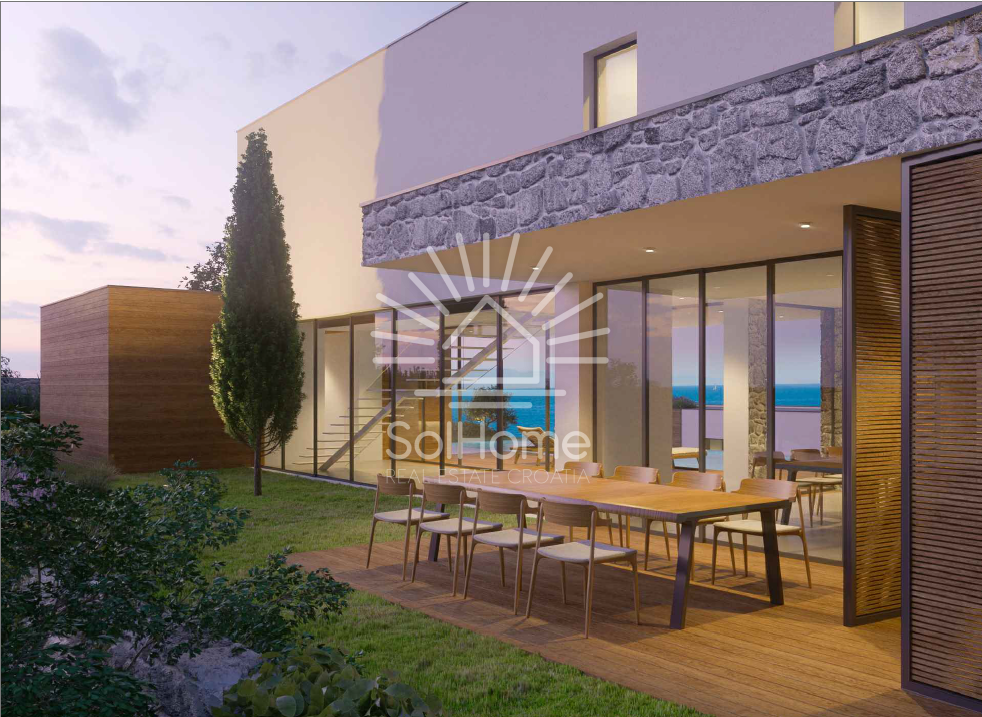 Vodice - Razkošna vila z panoramskim pogledom na morje in otoke