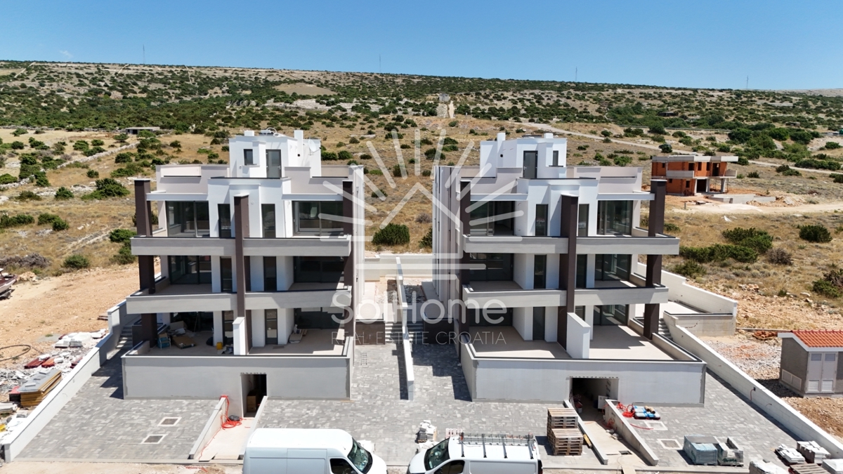 Penthouse apartmaji ob marini s pogledom na morje - v bližini Paga - Novalja, Hrvaška