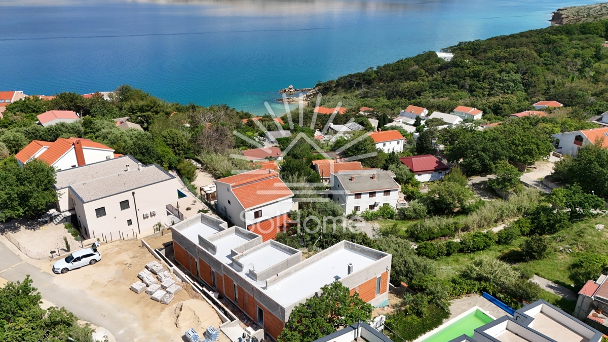 Razkošna vila z razgledom na morje na otoku Pagu, blizu Zadra - Hrvaška