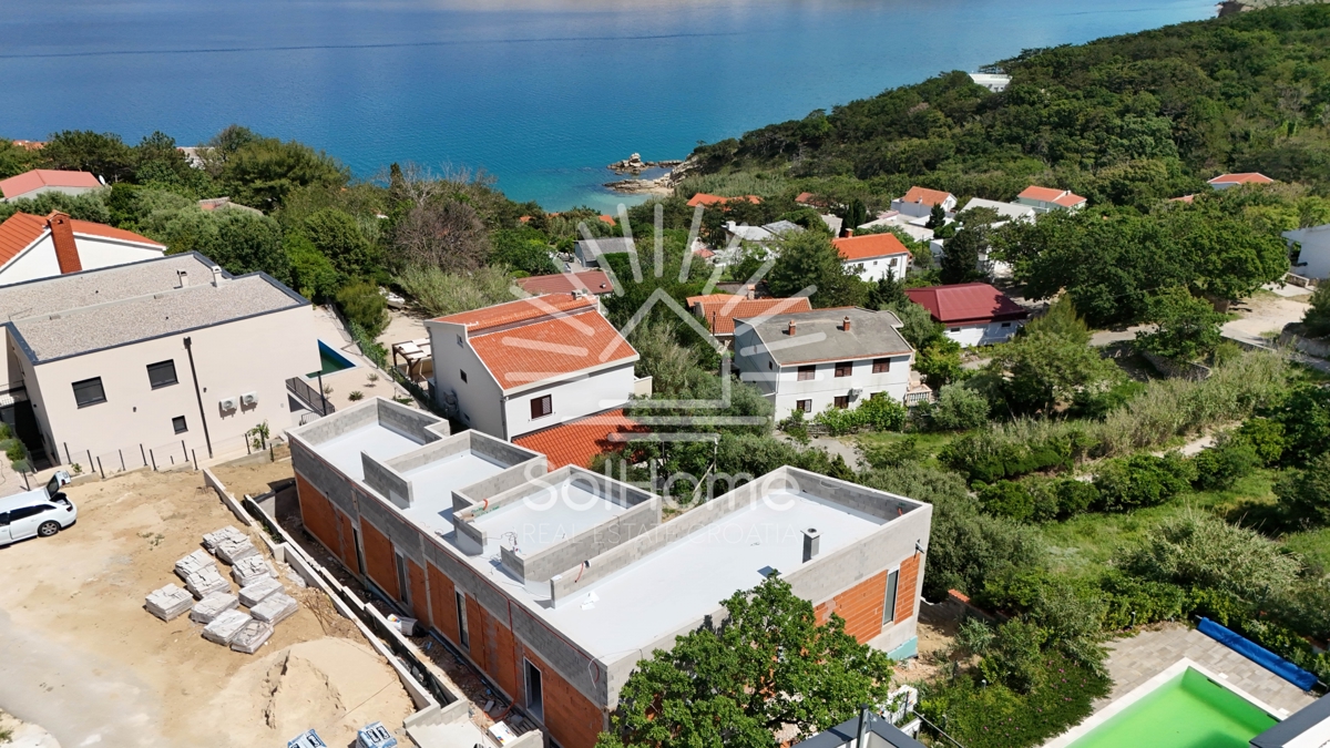 Razkošna vila z razgledom na morje na otoku Pagu, blizu Zadra - Hrvaška