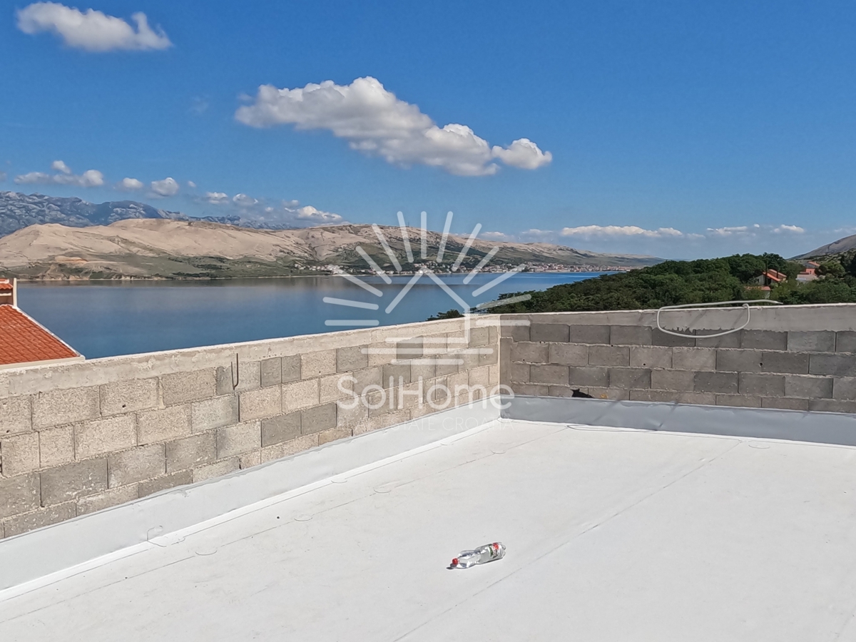 Razkošna vila z razgledom na morje na otoku Pagu, blizu Zadra - Hrvaška