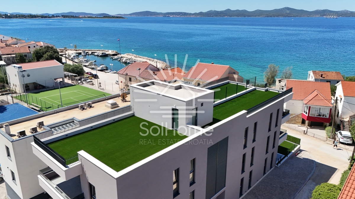 Penthouse apartmaji v Diklu/Zadru - 50 metrov od morja.