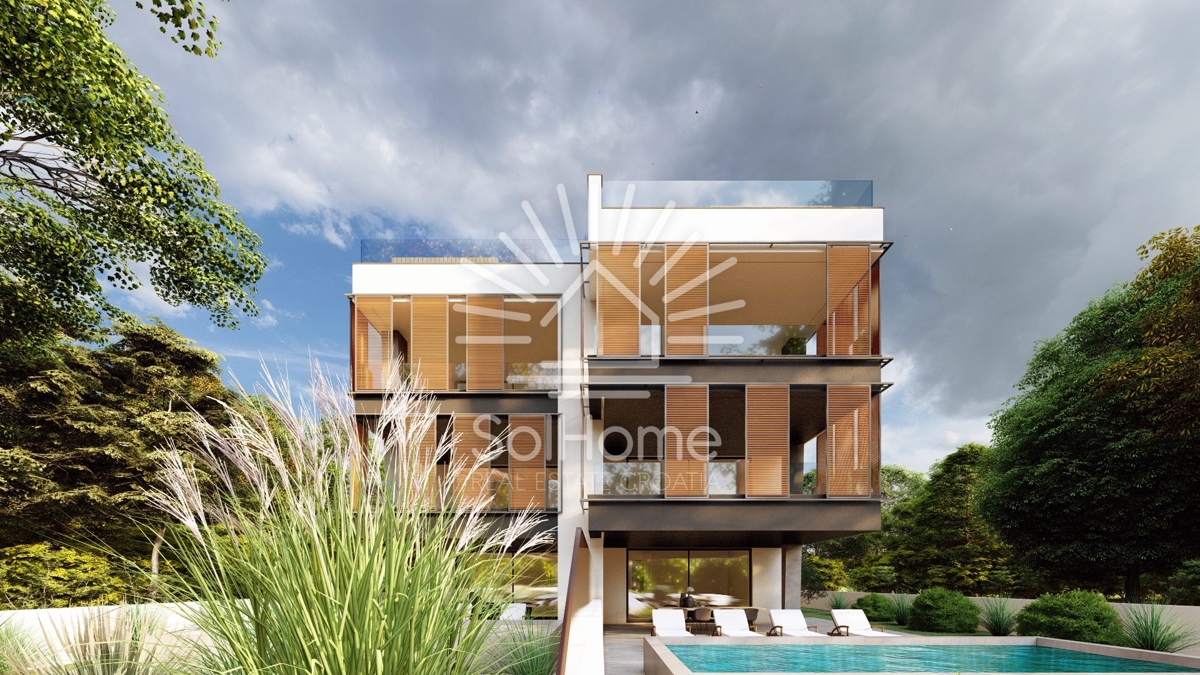 Razkošni penthouse apartmaji neposredno ob morju v Diklem/Zadru