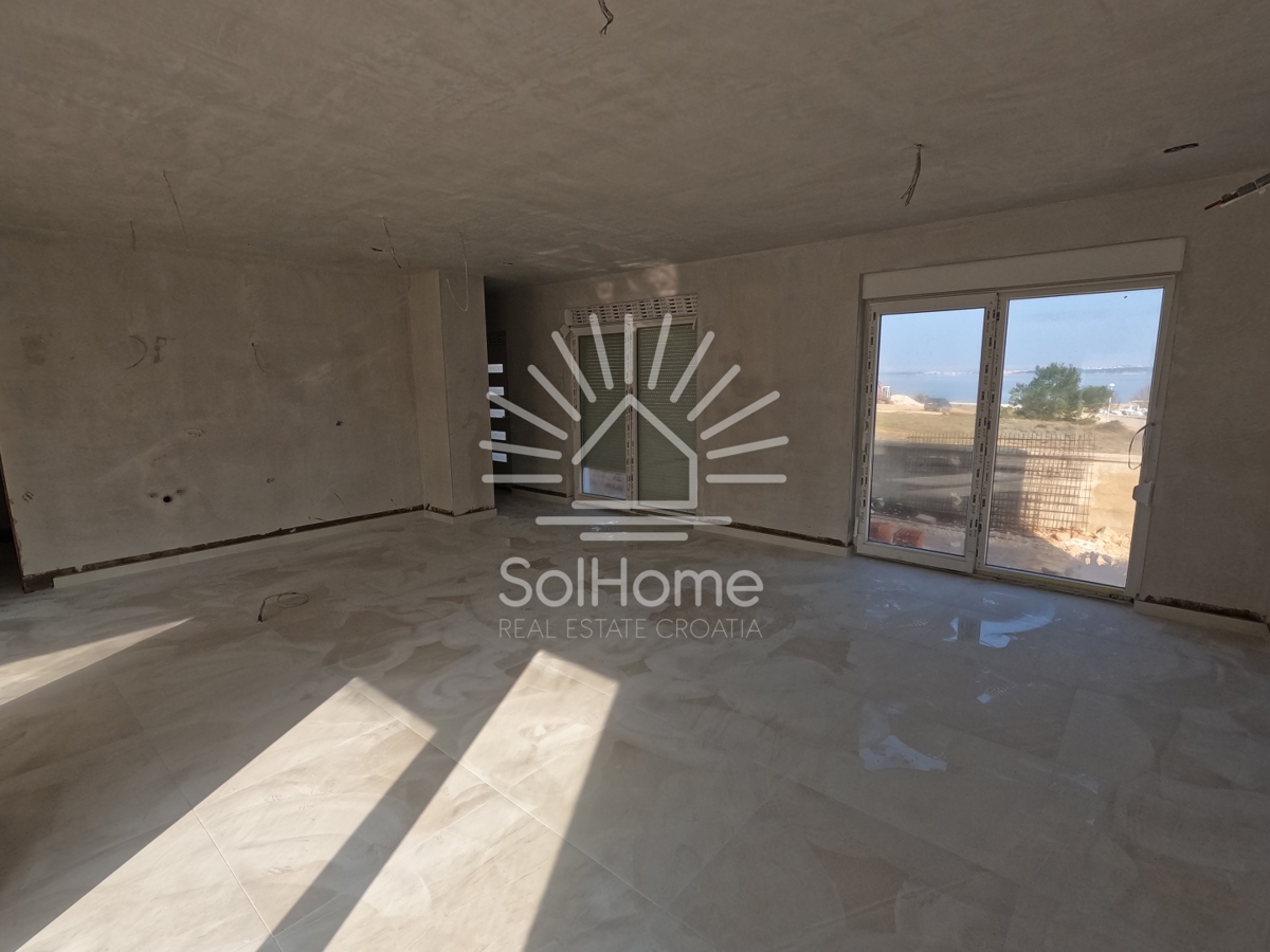 Ekskluzivna hiša naprodaj - bazen, garaža, pogled na morje - Vir, Hrvaška (100 m od morja)