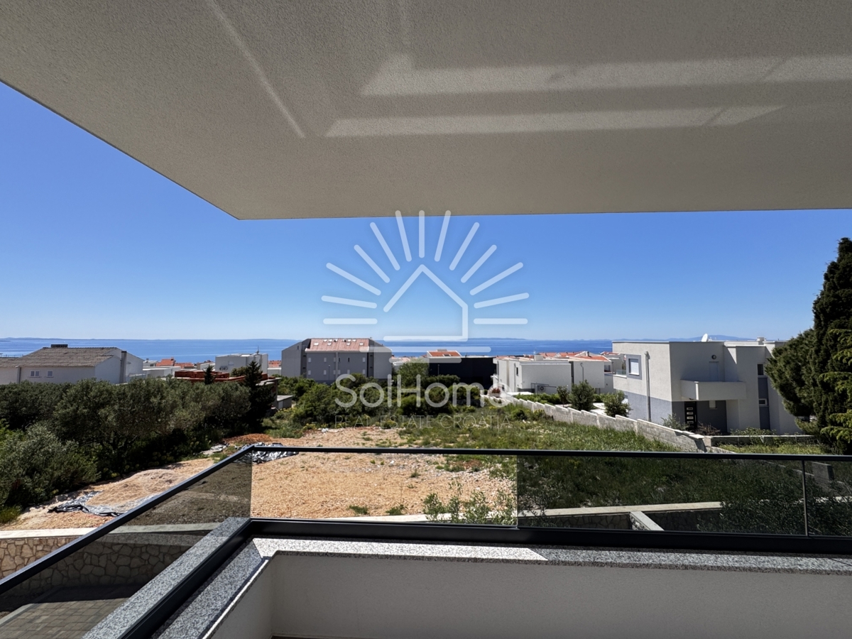Apartmaji s pogledom na morje v Novalji / Hrvaška