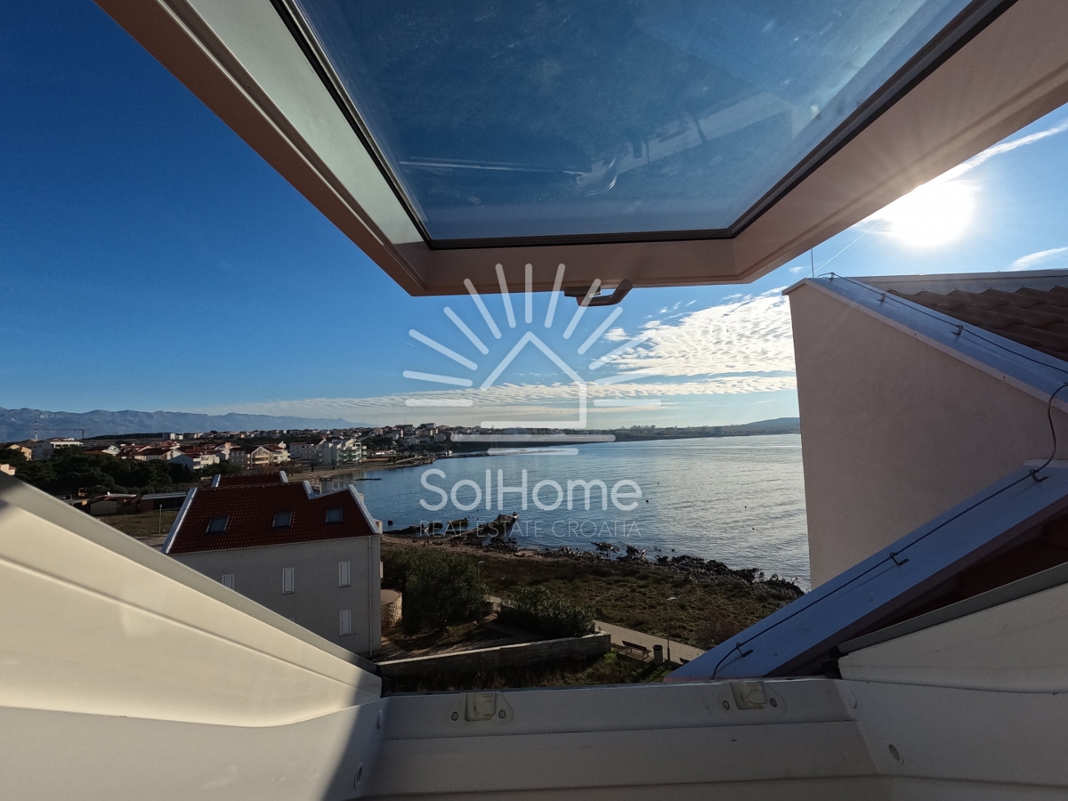 Stan v prvi vrsti ob morju - ob sami obali