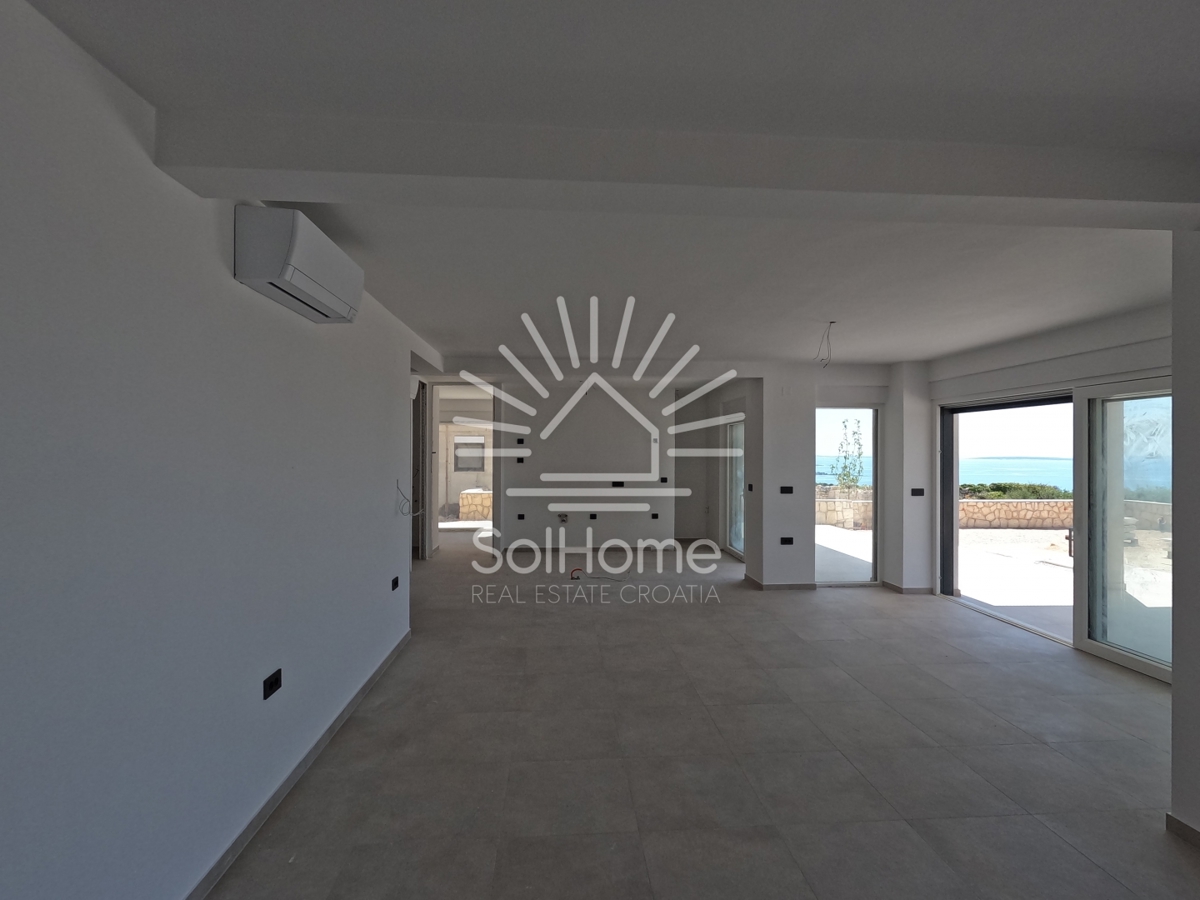 Video! Hiša s panoramskim pogledom na morje in bazenom | Novalja - Hrvaška