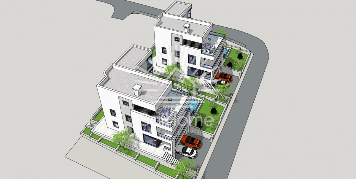 Sodobna luksuzna vila / 2. vrsta do morja