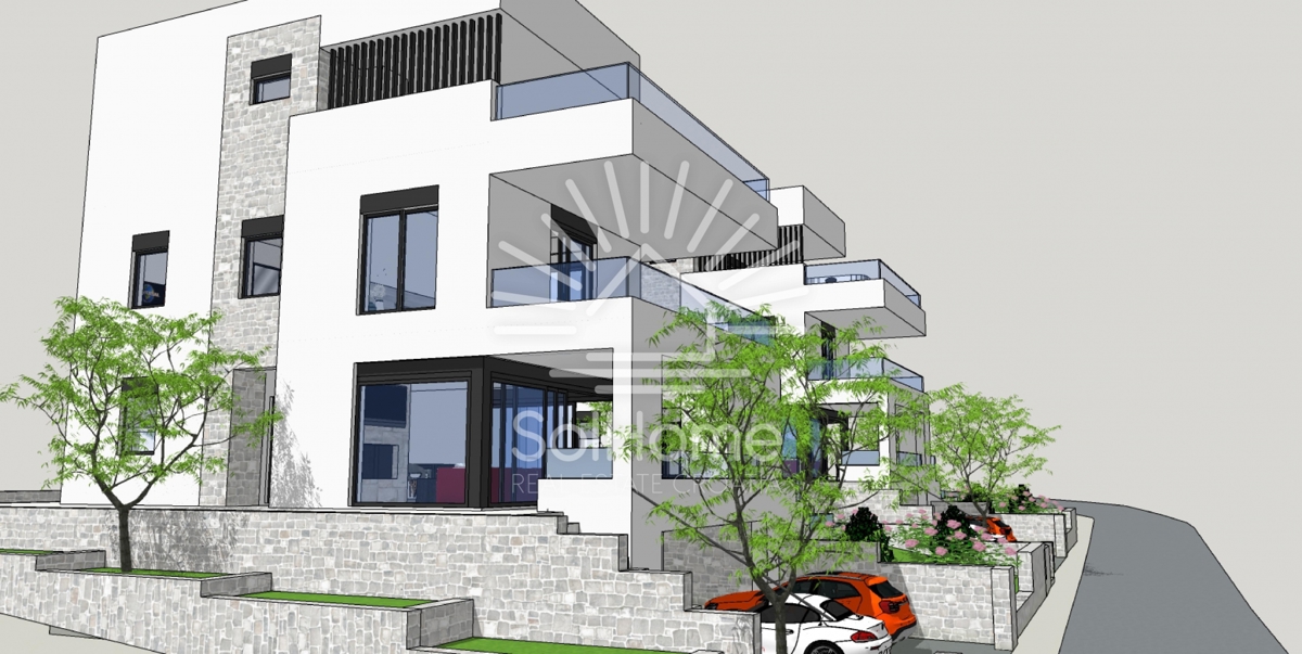 Sodobna luksuzna vila / 2. vrsta do morja