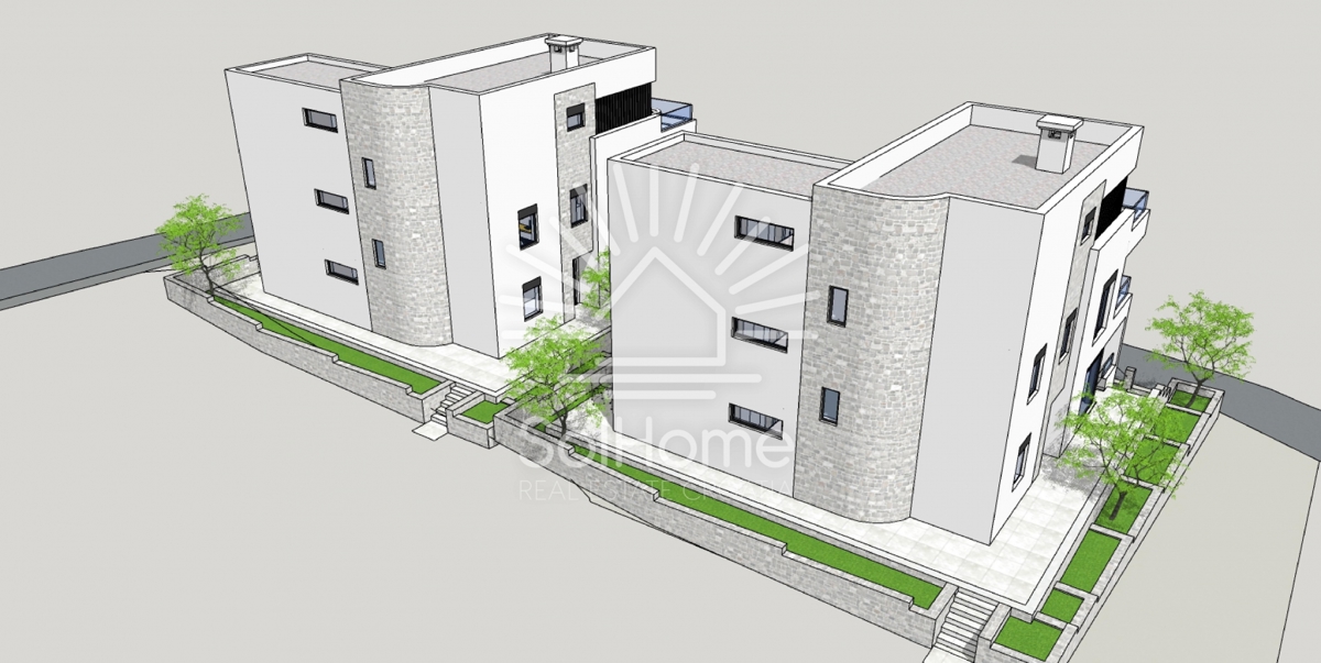 Sodobna luksuzna vila / 2. vrsta do morja