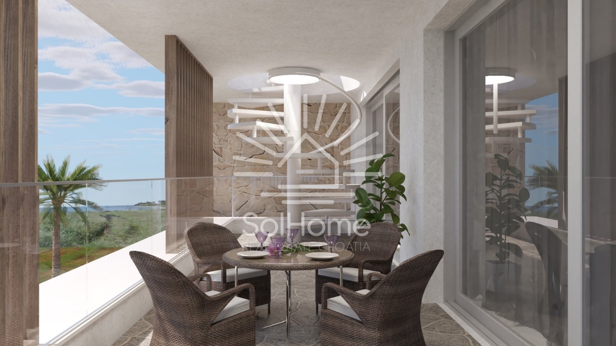 Apartma drugi vrstici do morja - blizu Zadra