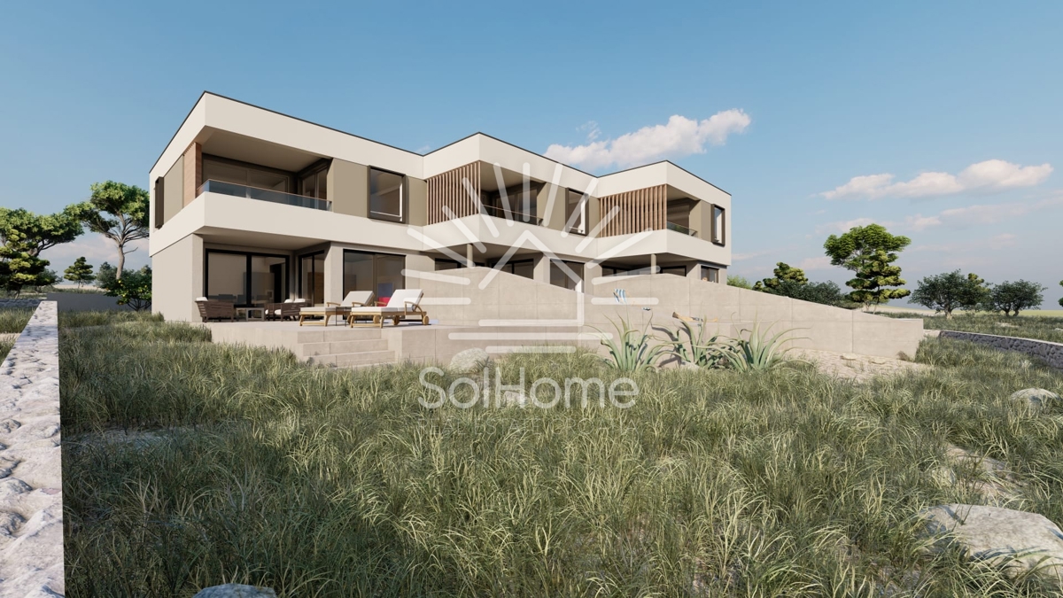 Hiša s panoramskim pogledom na morje - Primošten, Hrvaška