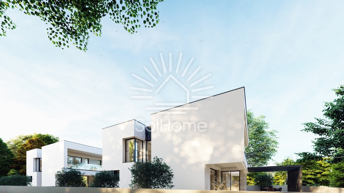 Prelepe vile z bazenom in pogledom na morje v bližini Zadra - Hrvaška