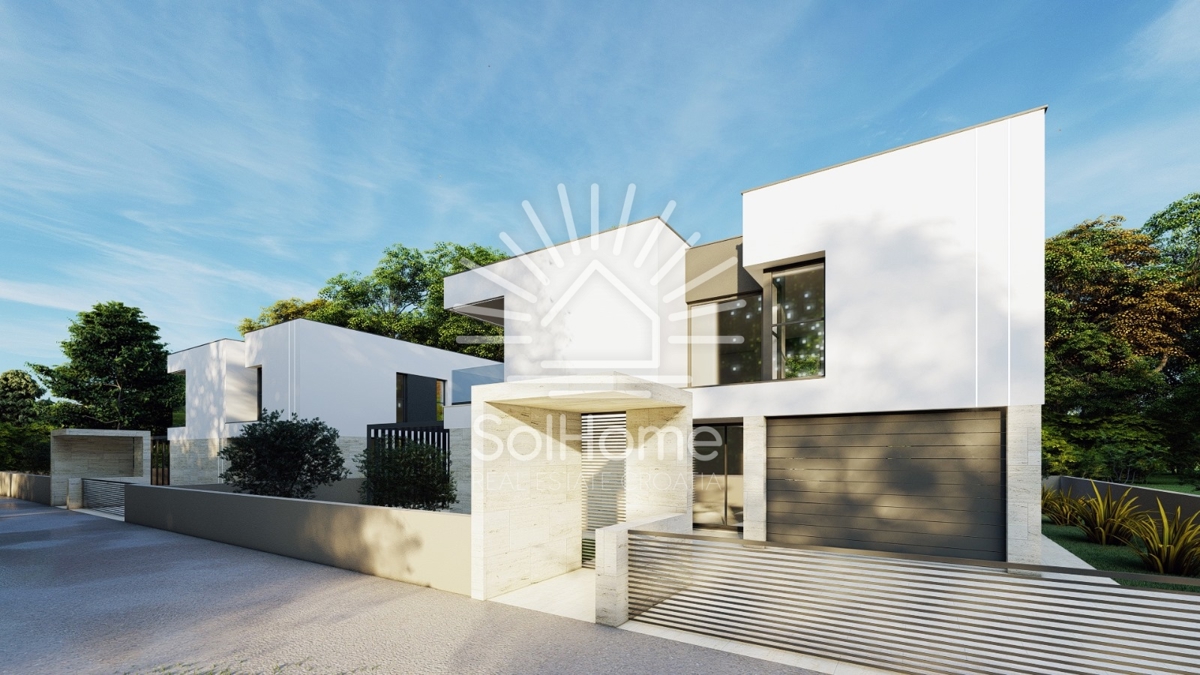 Prelepe vile z bazenom in pogledom na morje v bližini Zadra - Hrvaška