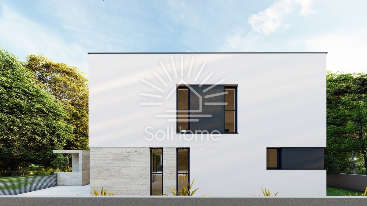 Prelepe vile z bazenom in pogledom na morje v bližini Zadra - Hrvaška