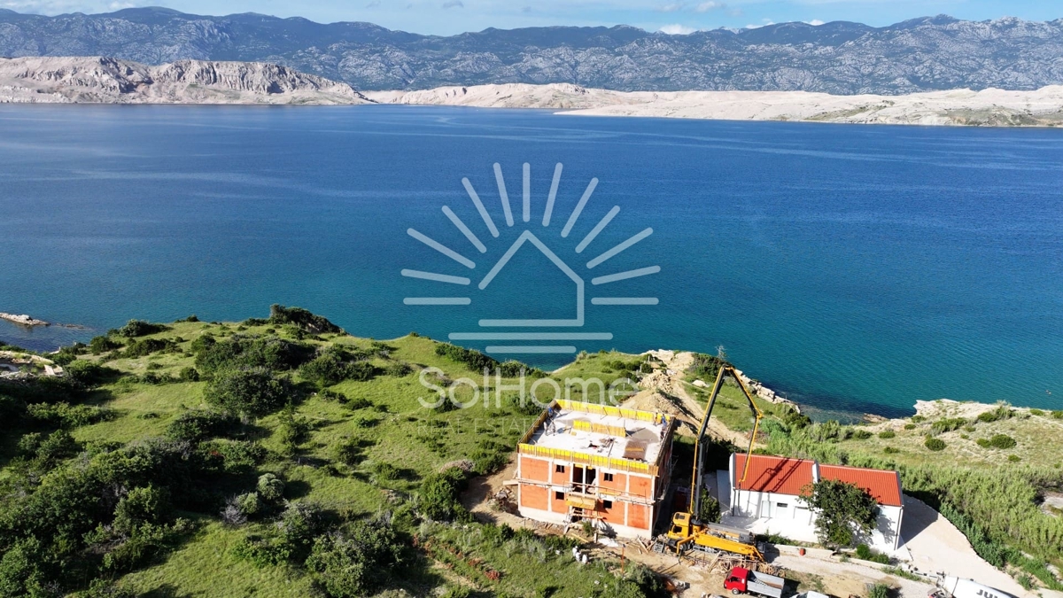 Video! Luksuzni apartmaji ob morju v bližini Paga - Novalja, Hrvaška