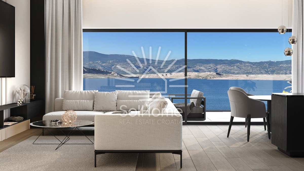 Video! Luksuzni apartmaji ob morju v bližini Paga - Novalja, Hrvaška