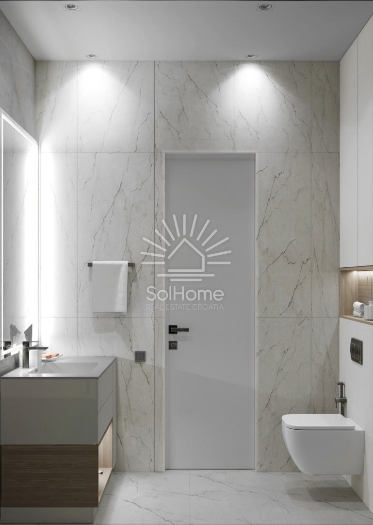 Video! Luksuzni apartmaji ob morju v bližini Paga - Novalja, Hrvaška