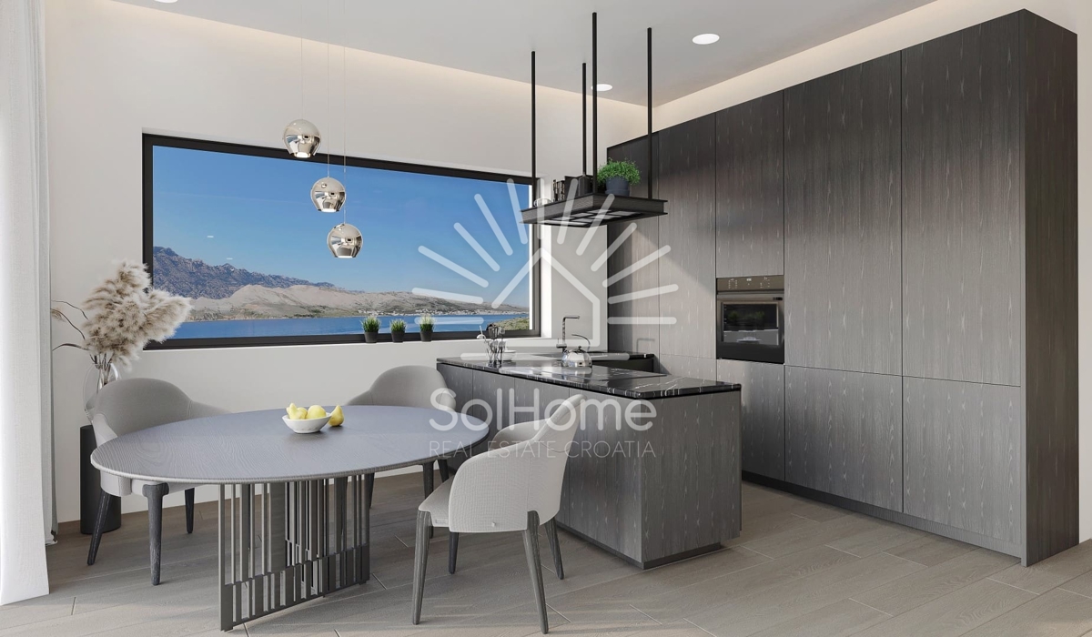 Video! Luksuzni apartmaji ob morju v bližini Paga - Novalja, Hrvaška