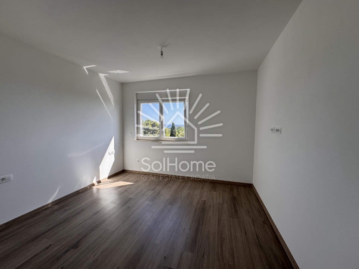 Hiše s panoramskim pogledom na morje in strešno teraso v Viru / Hrvaška