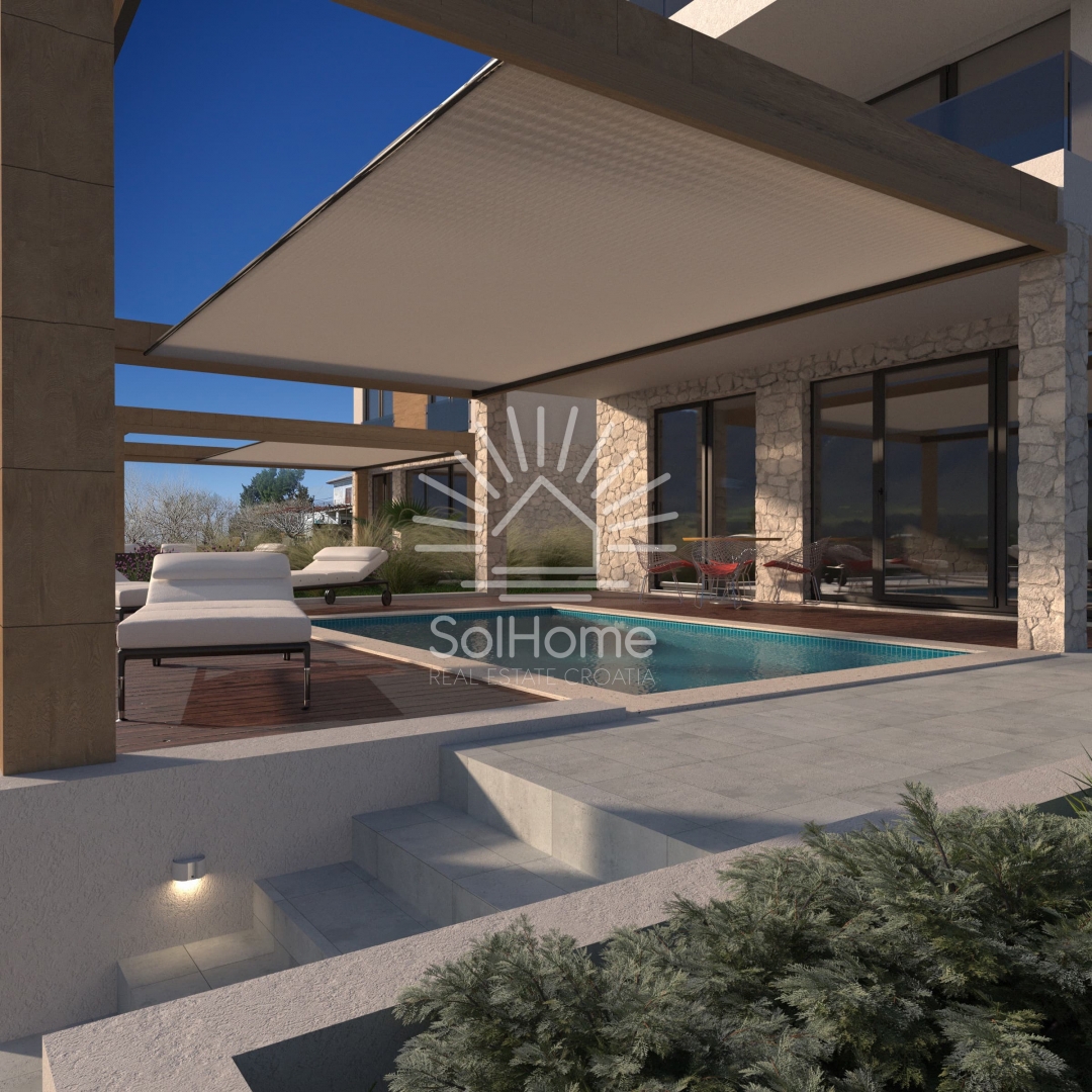 Vila ob morju v Ražancu - samo 270 metrov od morja