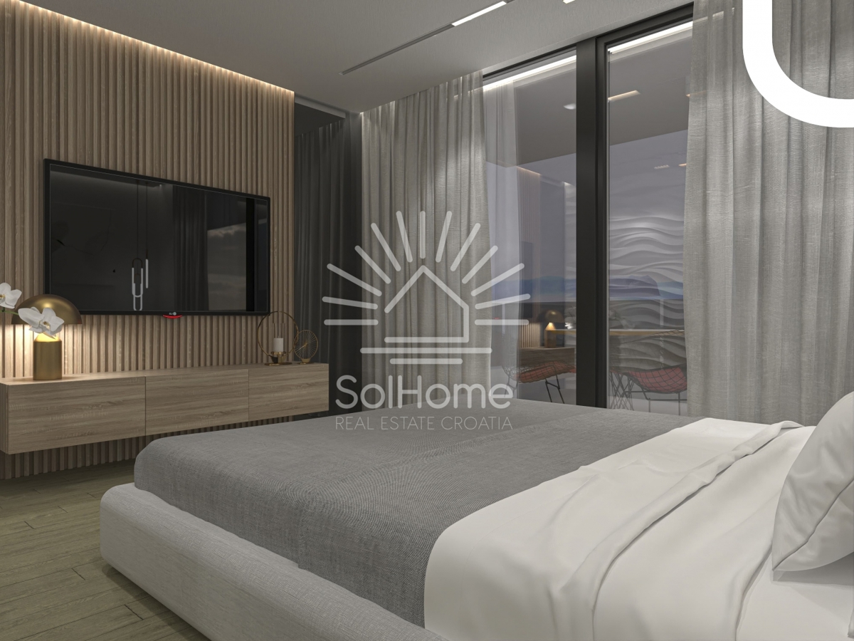 Vila ob morju v Ražancu - samo 270 metrov od morja