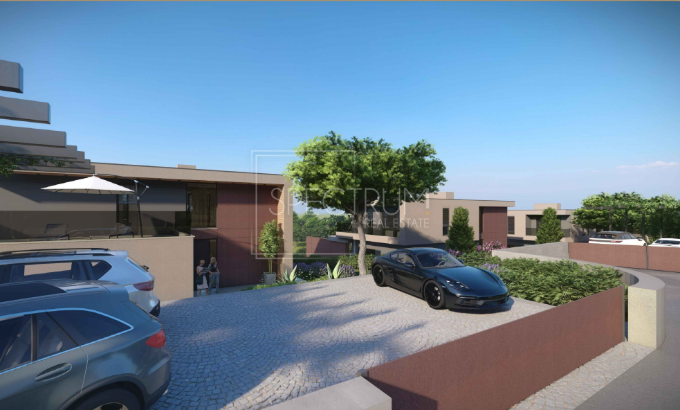 Labin, moderna vila z bazenom na mirni lokaciji