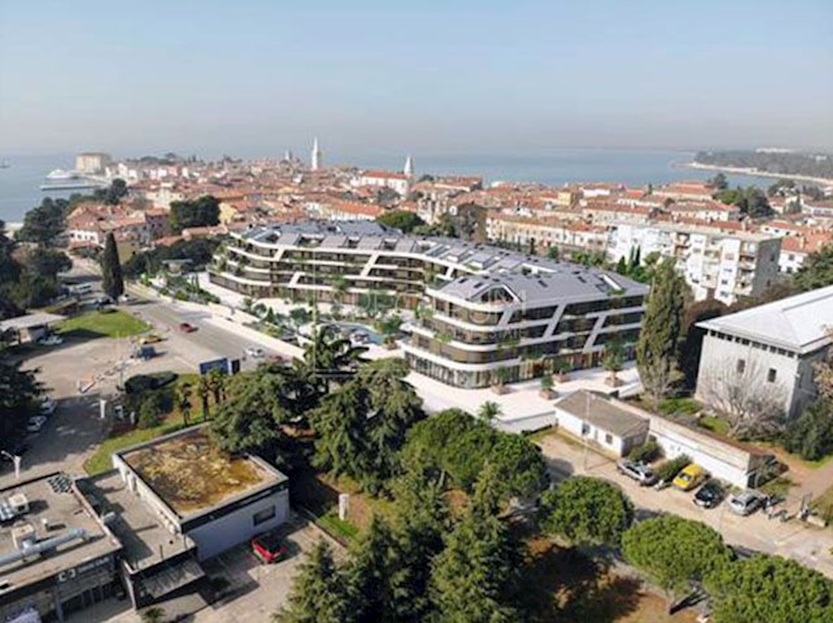 Poreč, novogradnja, moderno stanovanje s pogledom na morje