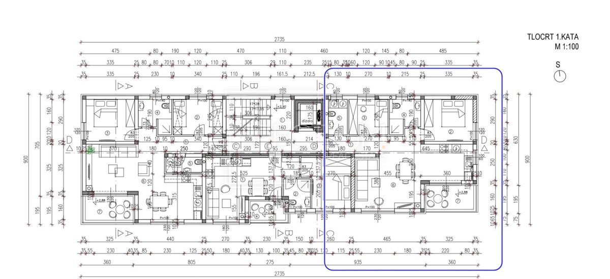 Tar, novogradnja, 2 sobno stanovanje