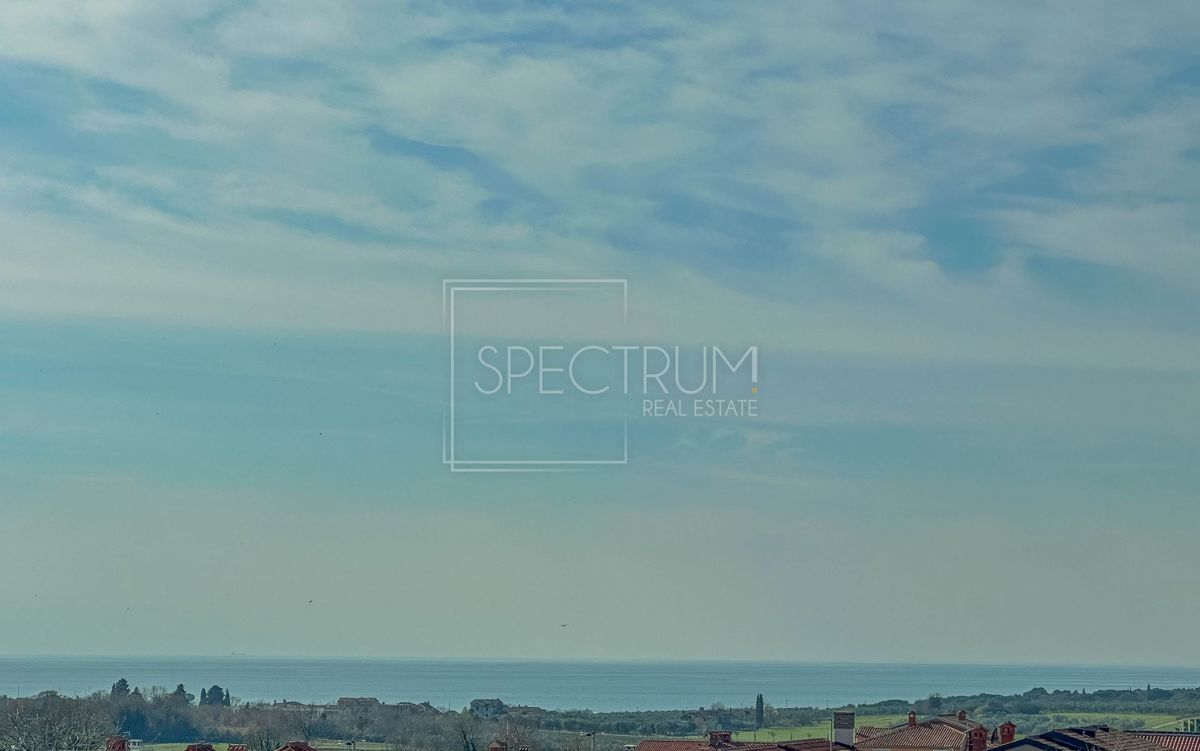Novigrad, novogradnja, stanovanje s strešno teraso