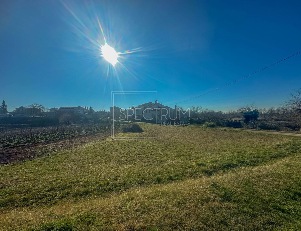 Okolica Svetvinčenta, zemljišče z gradbenim dovoljenjem