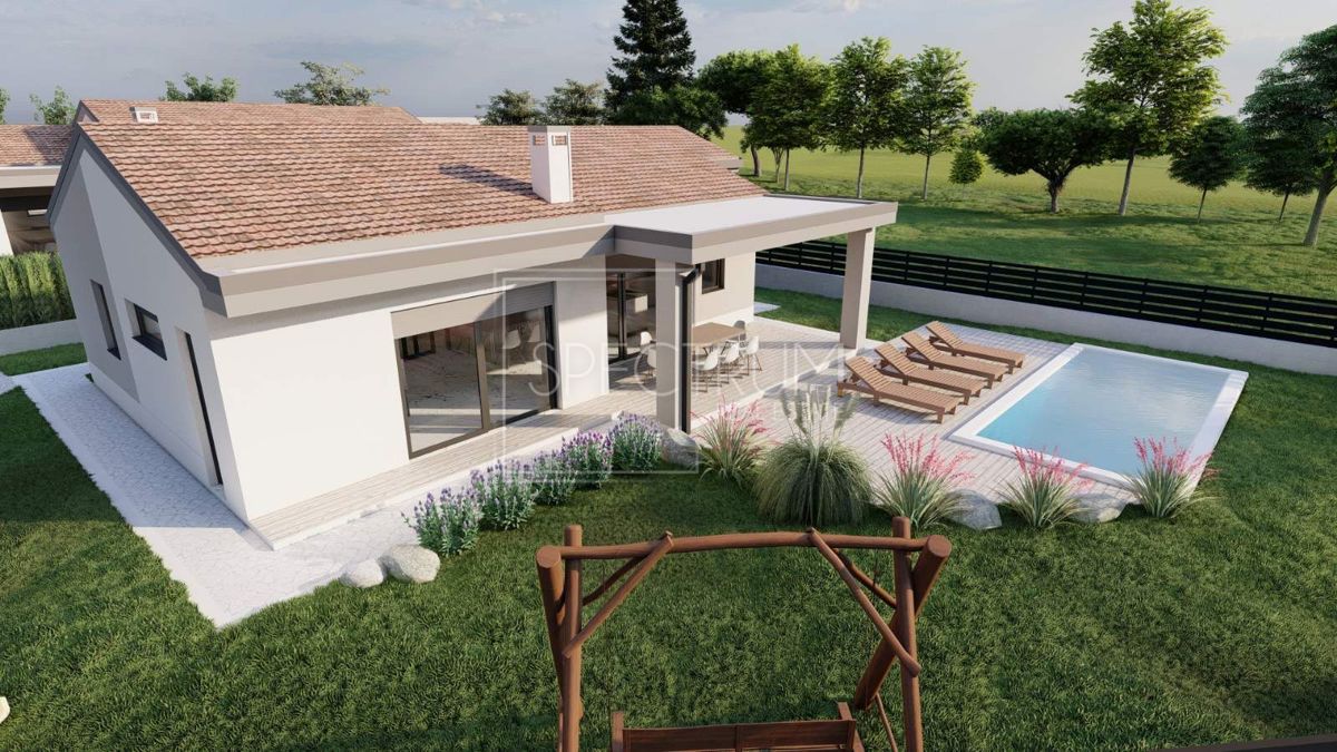 Okolica Svetvinčenta, zemljišče z gradbenim dovoljenjem