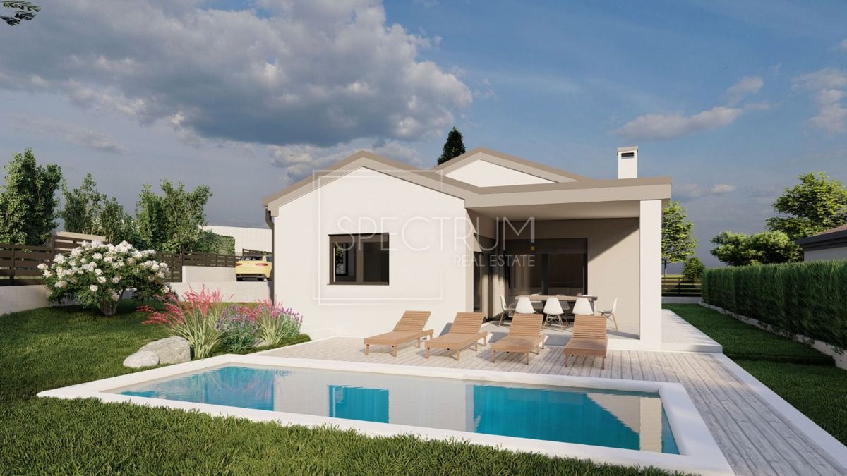 Okolica Svetvinčenta, zemljišče z gradbenim dovoljenjem