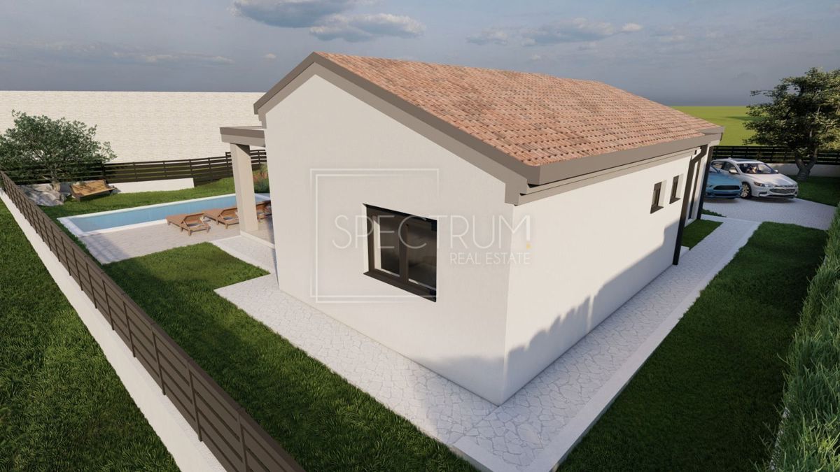 Okolica Svetvinčenta, zemljišče z gradbenim dovoljenjem