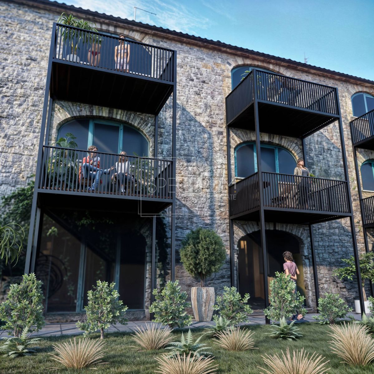 Okolica Buja, adaptirano stanovanje v pritličju z vrtom