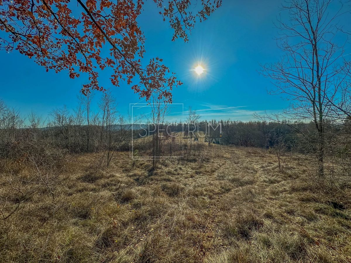 Območje Grožnjana, prostorno zemljišče na koncu vasi