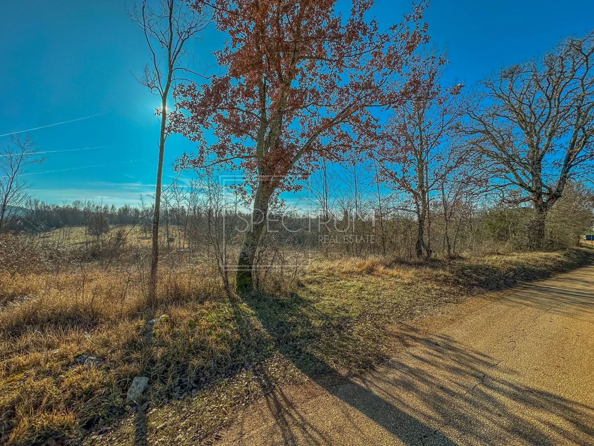 Območje Grožnjana, prostorno zemljišče na koncu vasi