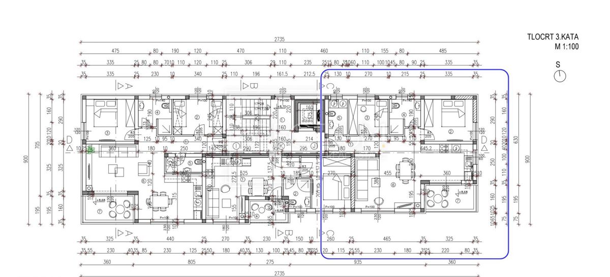 Tar, novogradnja, 2 sobno stanovanje