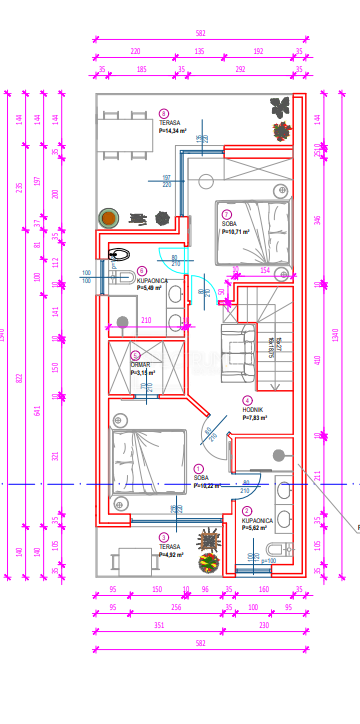 Območje Svetega Lovreča, novogradnja, samostojna hiša