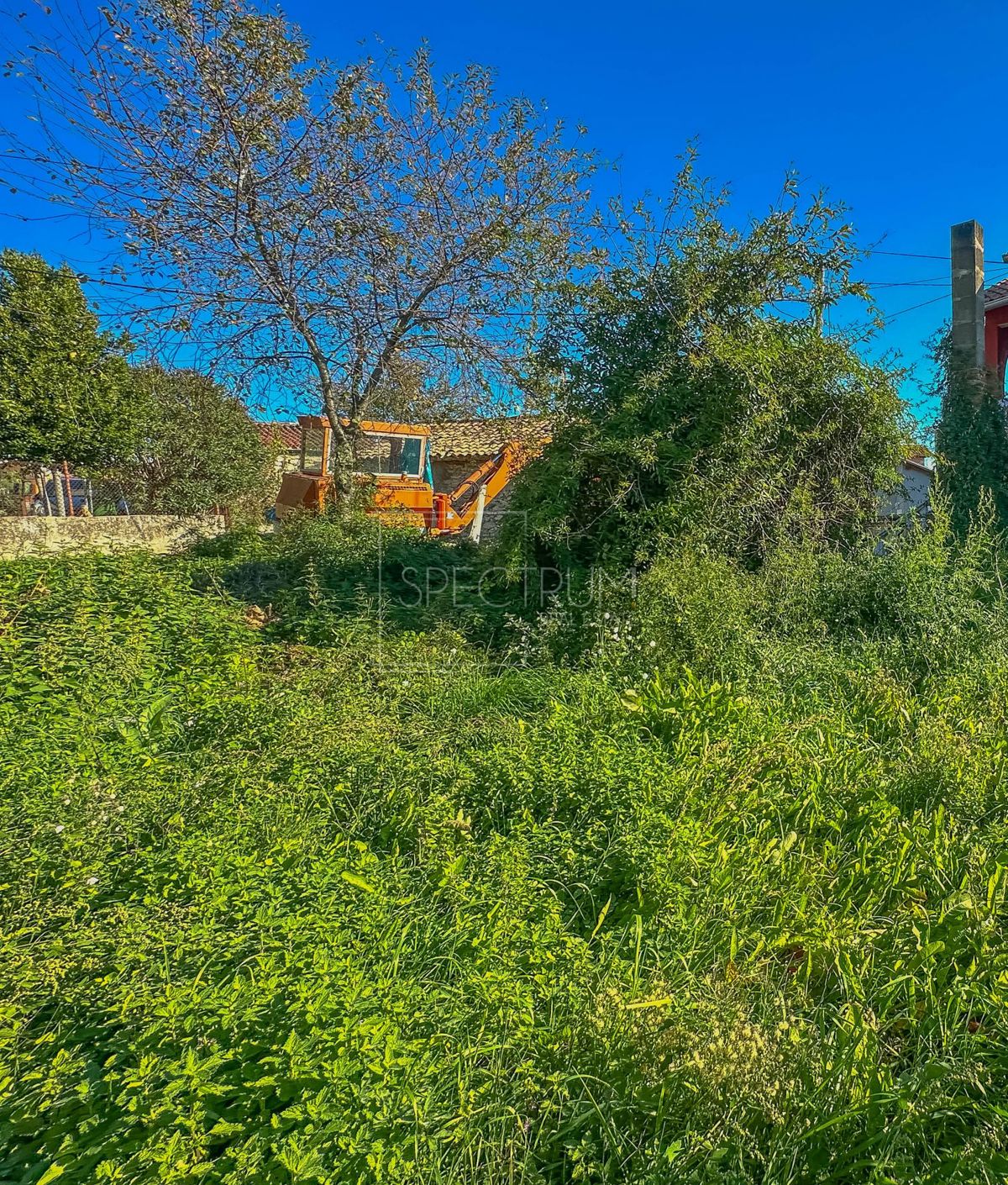 Območje Brtonigle, kamnita hiša z vrtom