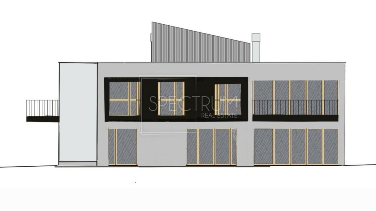 Poreč, moderno stanovanje s strešno teraso