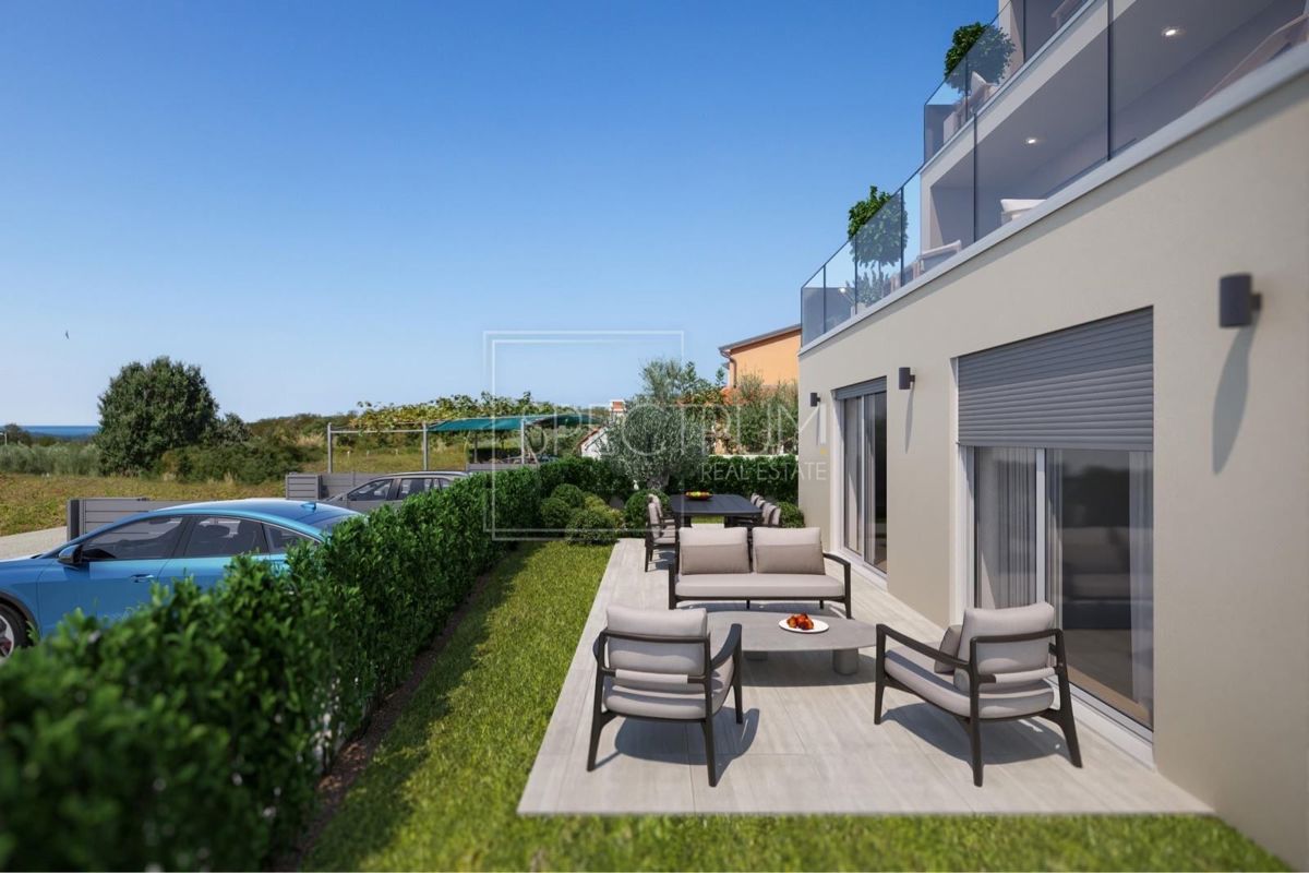 Poreč, moderno stanovanje v pritličju