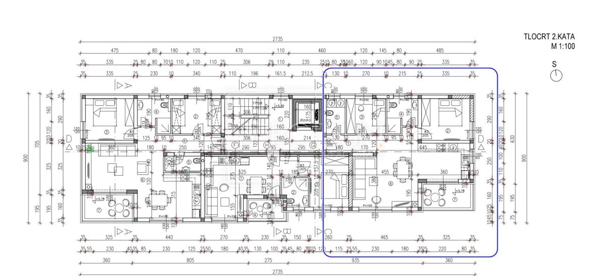 Tar, novogradnja, 2 sobno stanovanje
