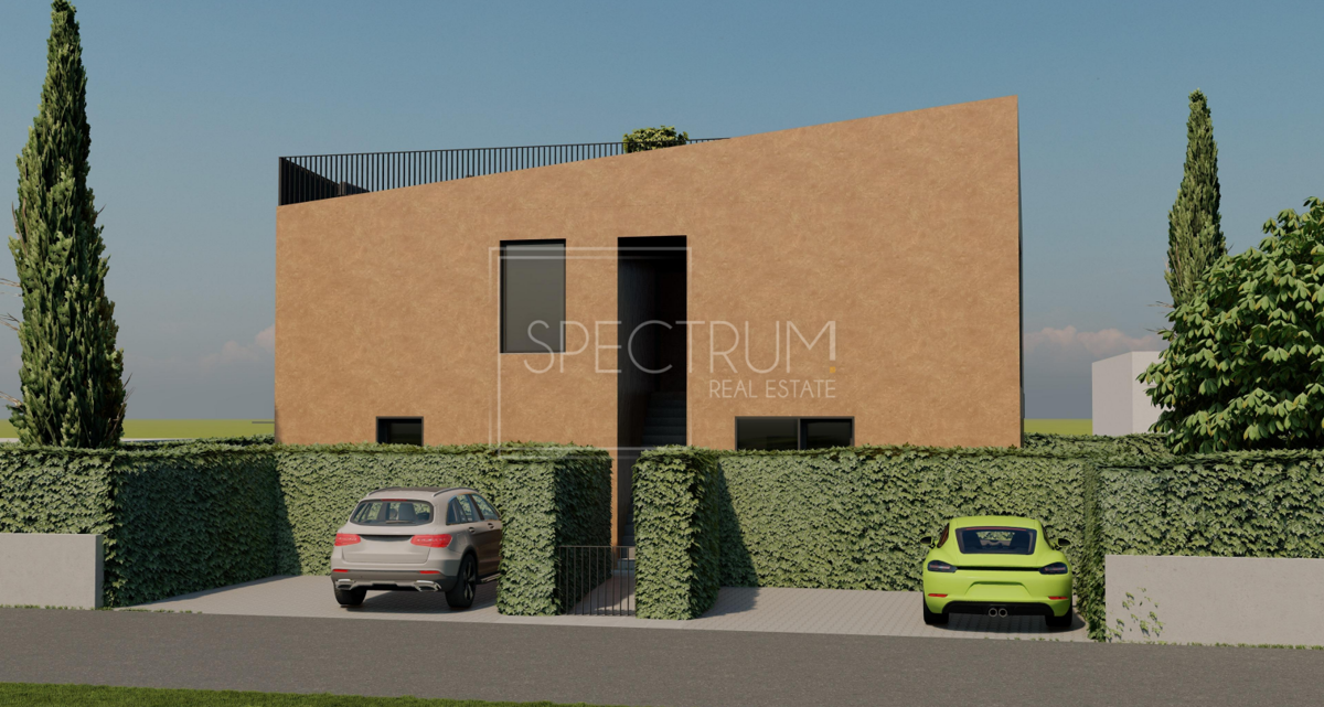 Poreč, novogradnja, stanovanje z vrtom