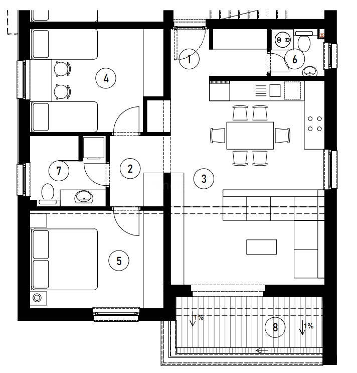 Apartma Donje Rakarje, Velika Gorica, 137,38m2