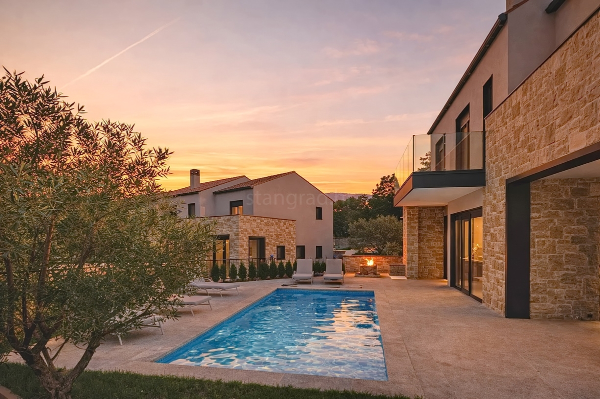 Šilo, nova luksuzna vila s pogledom na morje na atraktivni lokaciji!